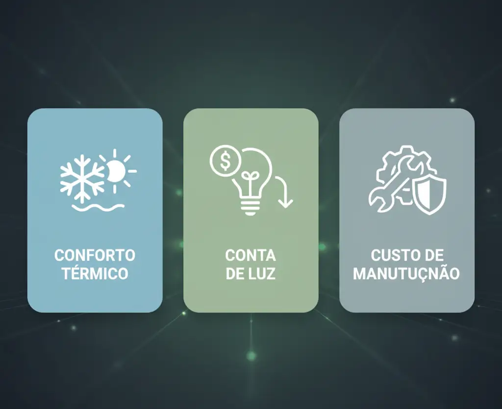 ar condicionado inverter ou convencional lado a lado